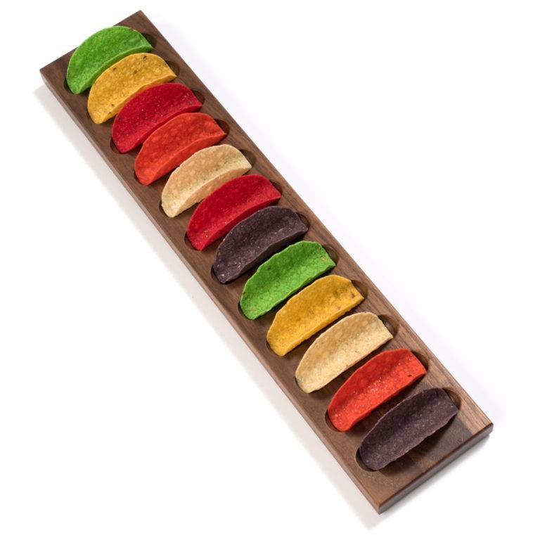 Black Walnut Mini Taco Tray | Displays & Racks | Mini Taco ...